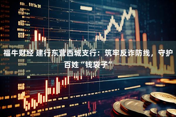 福牛财经 建行东营西城支行：筑牢反诈防线，守护百姓“钱袋子”